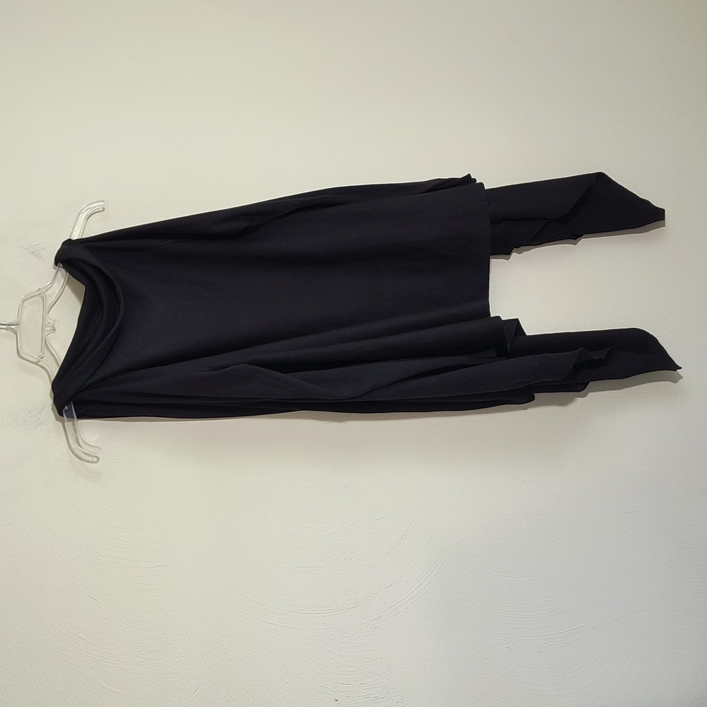 Boston Proper Black Spilt sleeve open front Shrug sz M - Picture 5 of 12